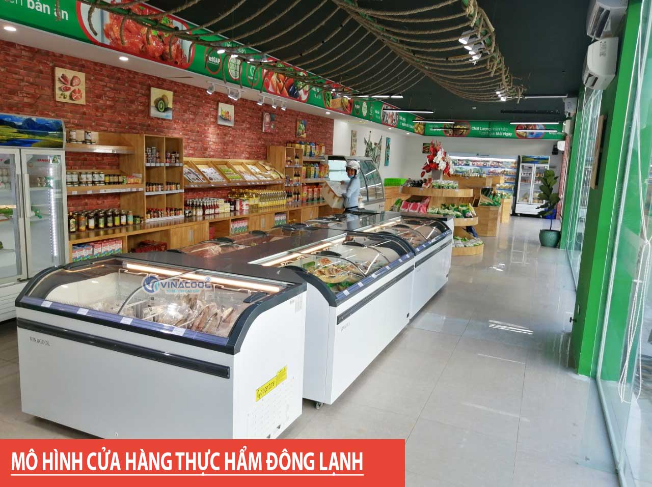 cửa hàng thực phẩm đông lạnh