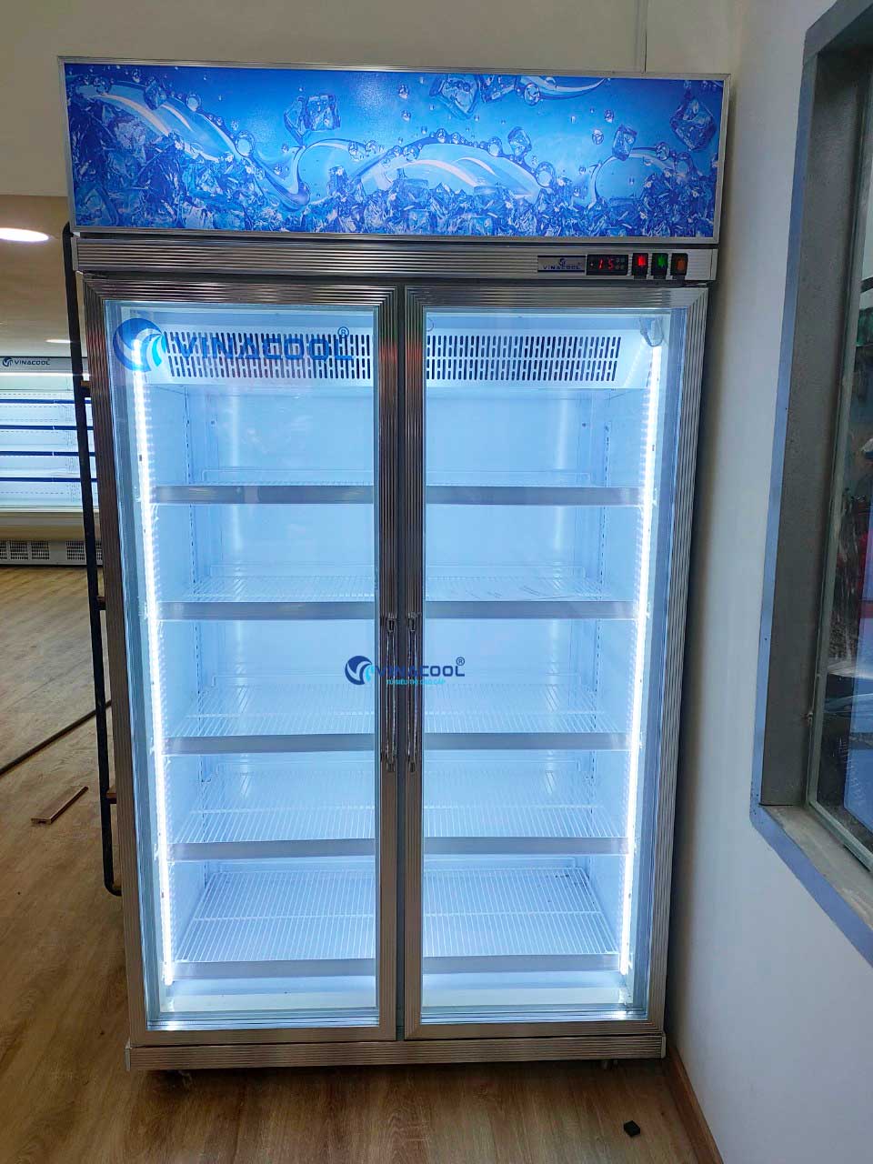 tủ mát 2 cánh bảo quản trái cây