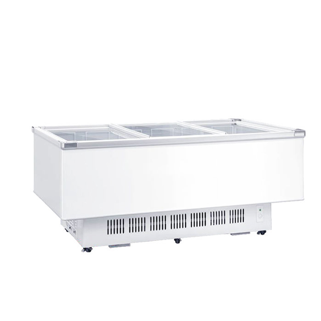 Tủ Đông Nằm Kính Phẳng