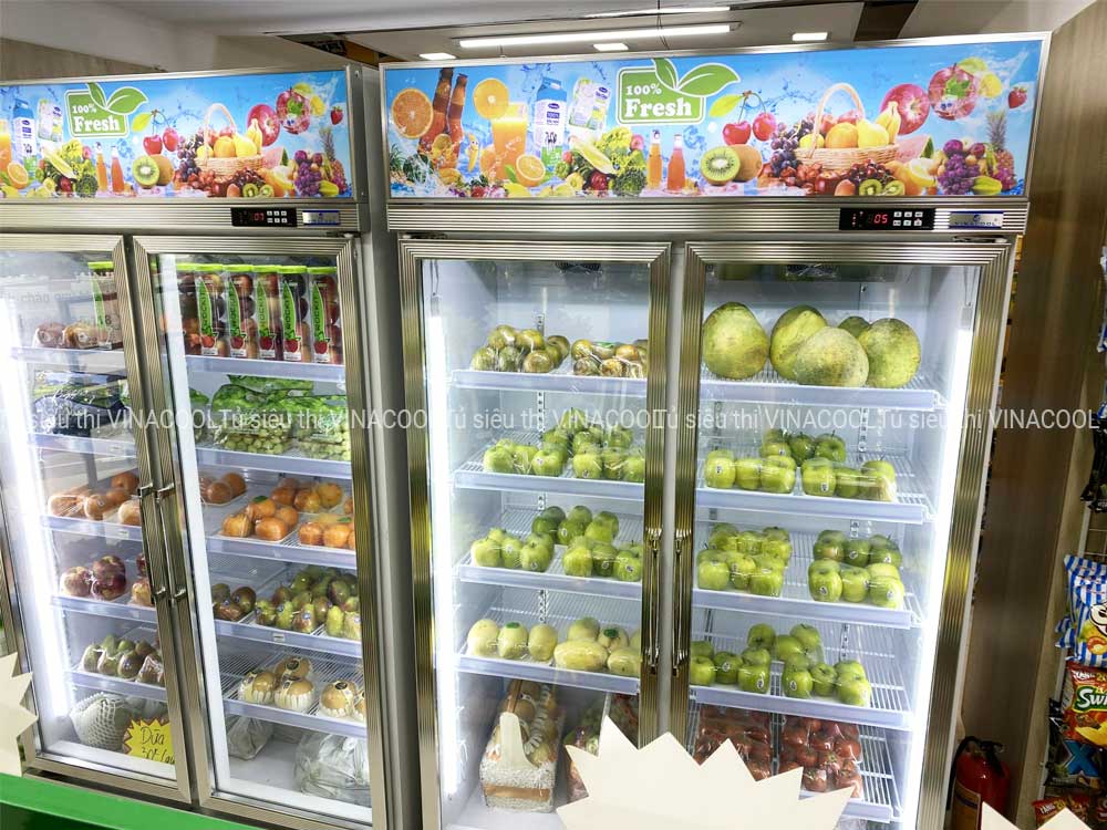 tủ bảo quản trái cây 2 cánh