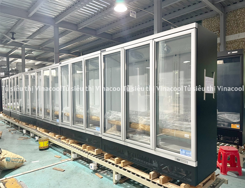 tủ mát 3 cánh kính