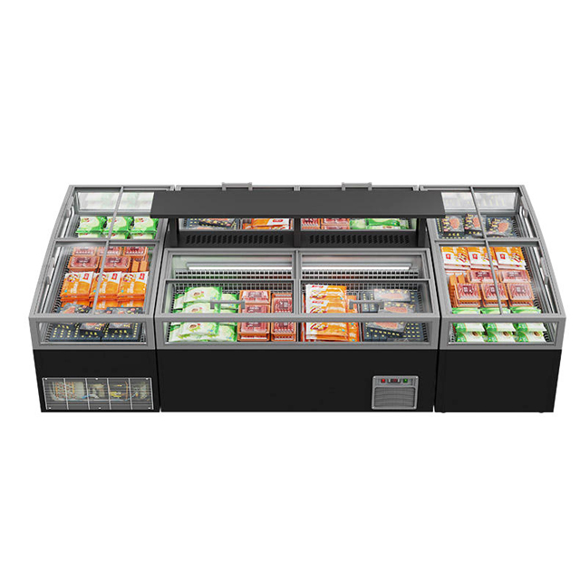 Tủ Đông Ghép Khối Mặt Kính