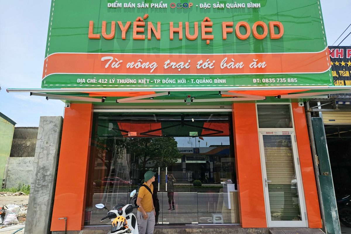 Dự Án Cửa Hàng Thực Phẩm Sạch Luyến Huệ Food Quảng Bình