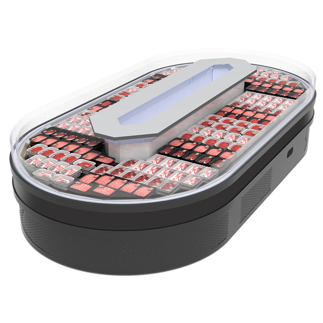 Quầy Lạnh Trưng Bày Thịt Tươi Oval