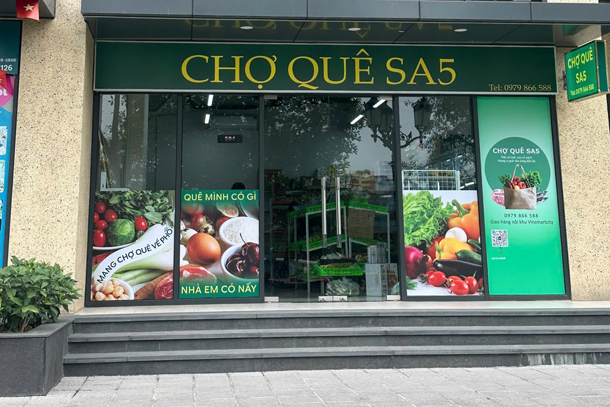 Dự Án Siêu Thị Chợ Quê Vinhomes Ocean Park