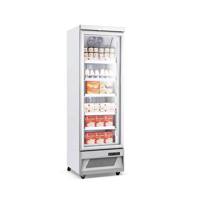 Tủ Đông Lạnh Đứng 1 Cánh Kính Máy Nén Dưới